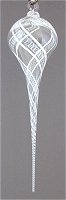 Latticino Point White